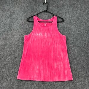 Torrid Pink Tie Dyed Activewear Tank Top Women’s XL (1) Stretch Comfort